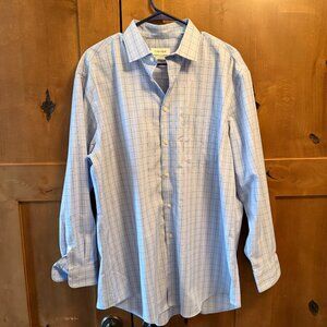 Calvin Klein Reg.Fit/Stretch/No-Wrinkle Button-down Long-sleeve Dress Shirt M Lg